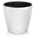 LECHUZA CLASSICO Color LS 21 White self-watering planter