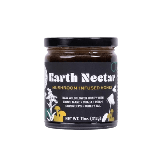 North Spore Earth Nectar Mushroom-Infused Wildflower Honey