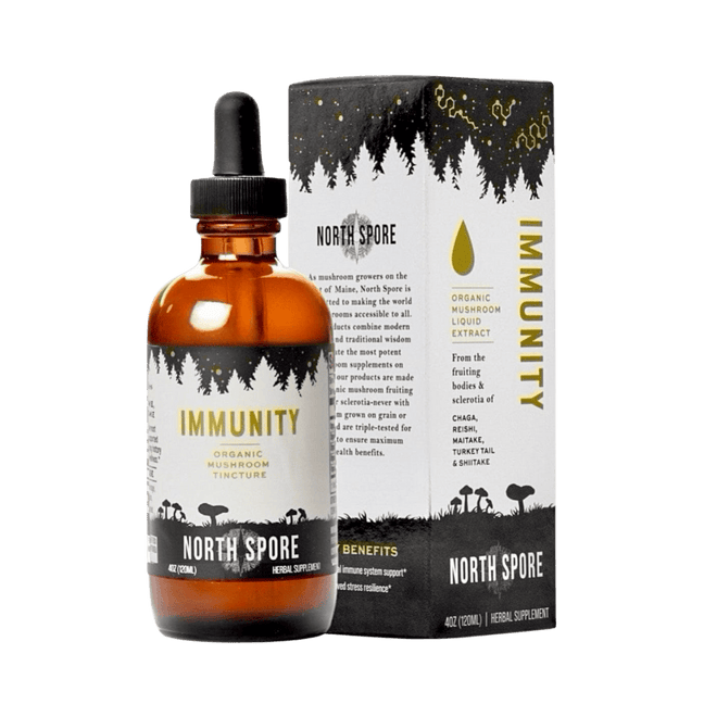 North Spore Organic Immunity Mushroom Blend Tincture 2 fl oz