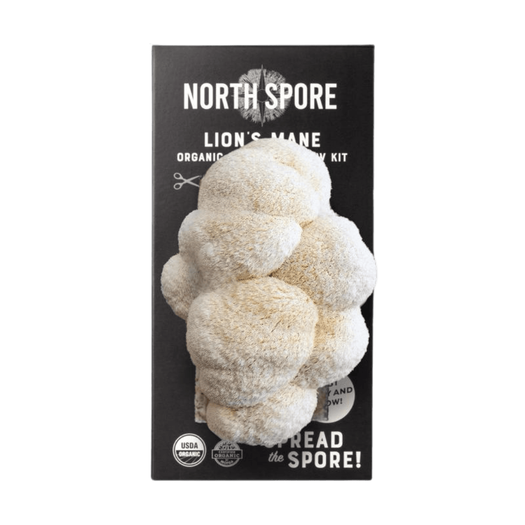 North Spore Organic Lion's Mane Spray & Grow Mushroom Growing Kit