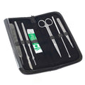 North Spore 7 piece stainless steel mycology lab instrument set