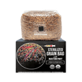 North Spore organic sterilized grain bag with injection port